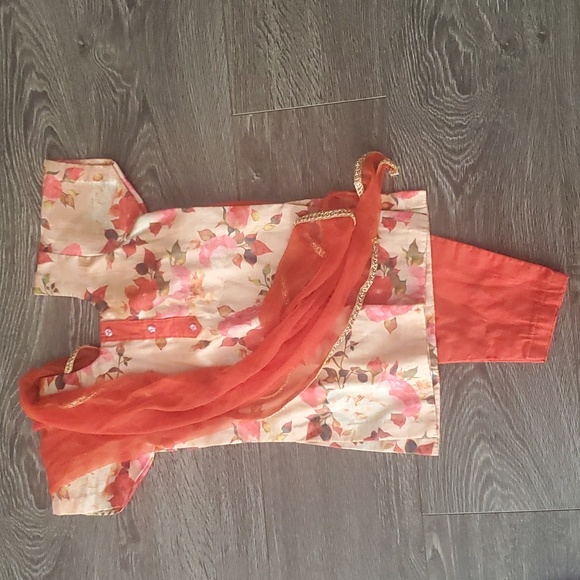 🇮🇳 Toddler Girls Salwar Kameez Indian Clothing - Traditional outfits 3 Sets - Picture 2 of 10